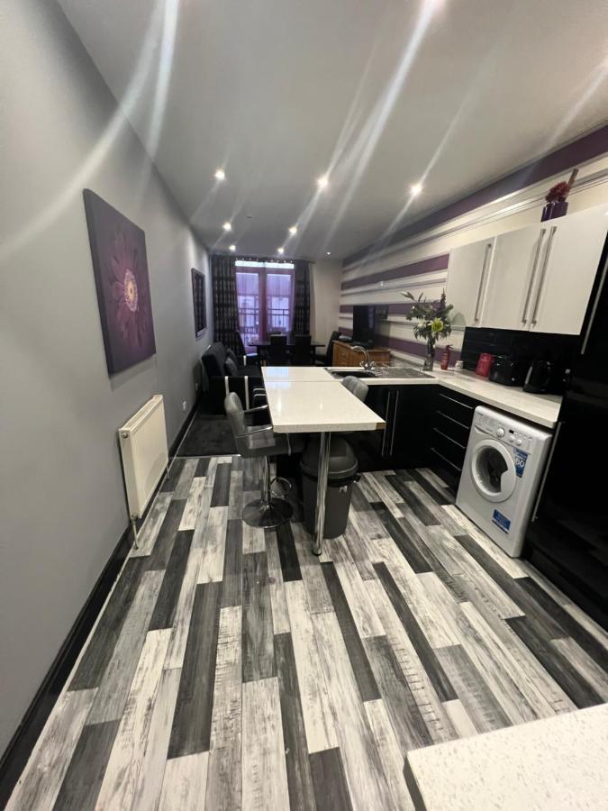 Boutique Blackpool 2 Bed Grey Apartment Sleeps 10 Exterior foto
